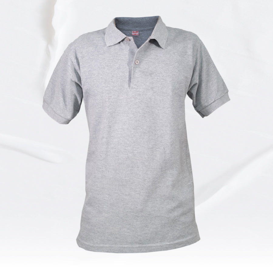 Men's short-sleeve piqué polo shirt
