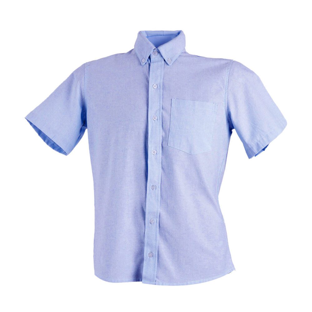 Men's short-sleeve Oxford shirt
