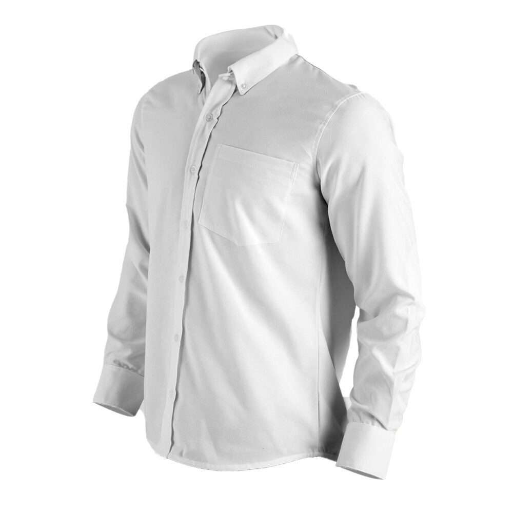 Camisa manga larga Oxford hombre