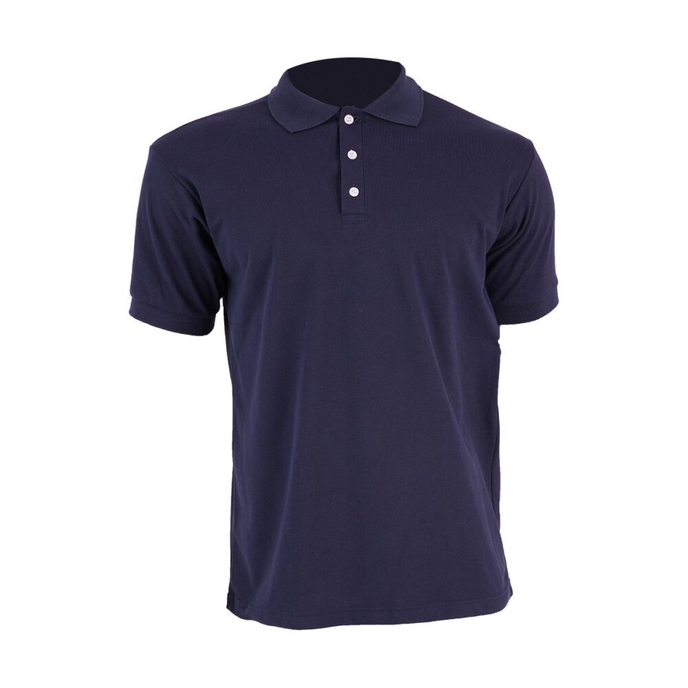 Men's short-sleeve piqué polo shirt