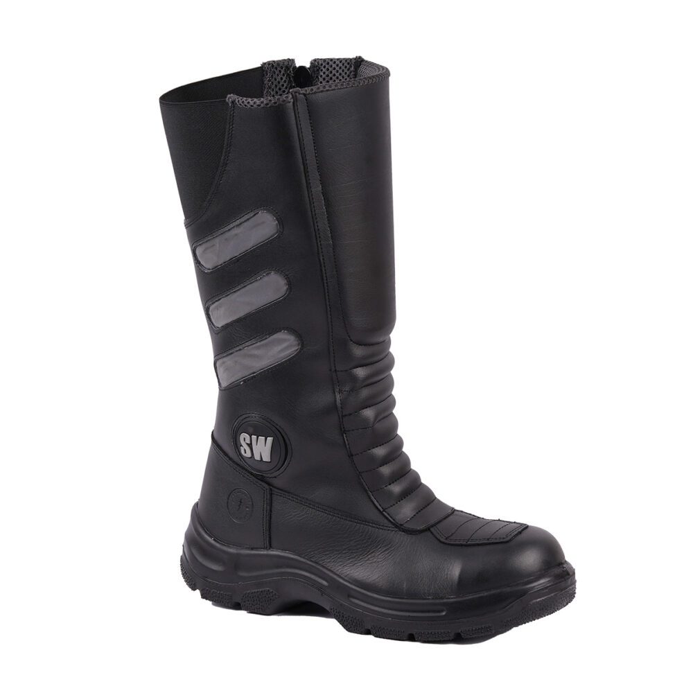Bota en cuero MotoGuard